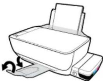HP Deskjet GT 5810 - Chargement du papier au format standard - 5