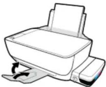 HP Deskjet GT 5810 - Pour éliminer un bourrage papier de la zone d'accès aux têtes d'impression - 1