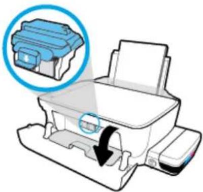 HP Deskjet GT 5810 - Pour nettoyer les contacts de la tête d'impression - 5