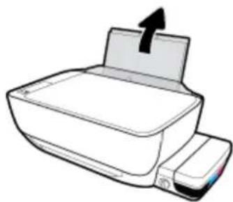HP Deskjet GT 5810 - Chargement du papier au format standard - 1