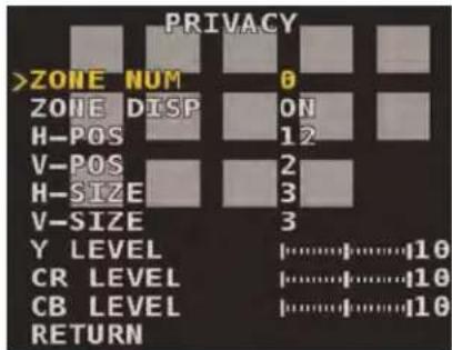 FLIR MPX C237ED - To configure privacy masks: - 1