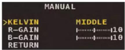 FLIR MPX C237ED - To configure white balance: - 2