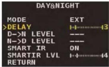 FLIR MPX C237ED - To set Day & Night mode: - 2