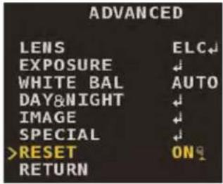 FLIR MPX C237ED - Reset to Default Settings - 1