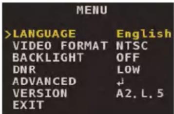 FLIR MPX C237ED - Language - 1
