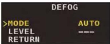 FLIR MPX C237EC - To enable defog: - 2
