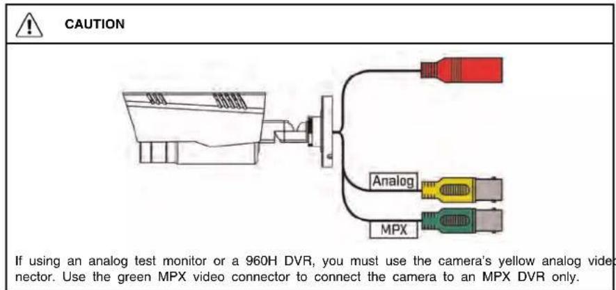 FLIR MPX C237BC - To access the OSD menu: - 1