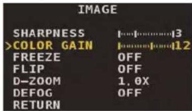 FLIR MPX C237BC - To configure picture control settings: - 2