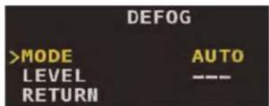 FLIR MPX C237BC - To enable defog: - 2