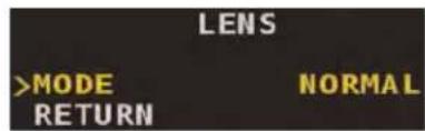 FLIR MPX C237BC - Pour configurer les paramètres de la lentille : - 2