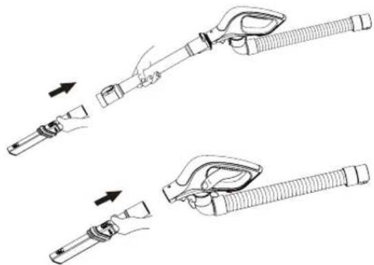 LG LuV250C - Using the Crevice Tool: - 1