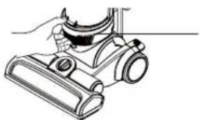 LG LuV250C - To Clean the HEPA Filter: - 1