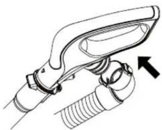 LG LuV250C - Attaching the Hose - 1
