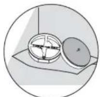 LG LuV250C - To clean the foam pre filter: - 5