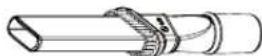 LG LuV250C - Crevice Tool - 1
