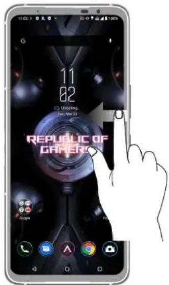 ASUS ROG Phone 5 Ultimate - Naviguer entre plusieurs pages ou écrans - 1