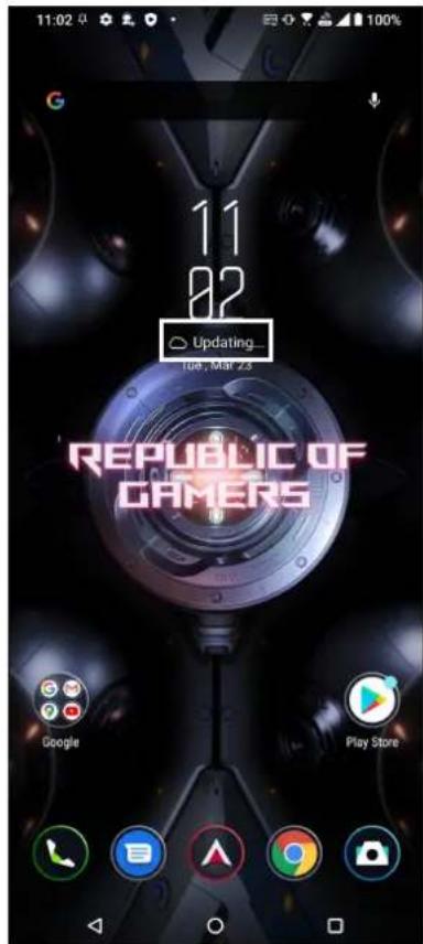 ASUS ROG Phone 5 Ultimate - Ouvrir l'application Météo - 1