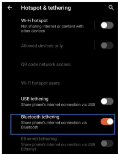 ASUS ROG Phone 5 Pro - Partage de connexion USB - 2