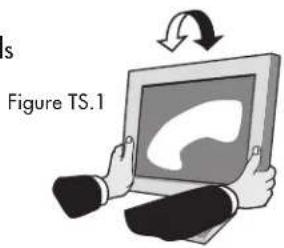 NEC AccuSync 72VM - Remove Monitor Stand for Mounting - 3