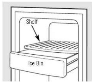GE PDCF1NBWWW - Accessing Ice and Reaching the Power Switch - 1