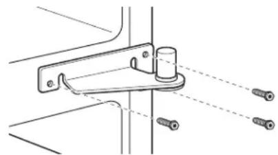 GE PDCF1NBWWW - ② REMOVE CENTER HINGE - 1