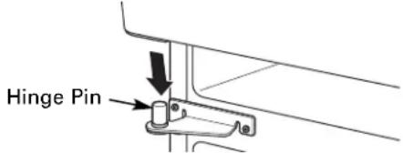 GE PDCF1NBWWW - ② REHANG REFRIGERATOR DOORS - 1