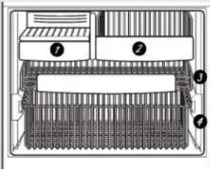 GE PDCF1NBWWW - Sobre el congelador. - 1