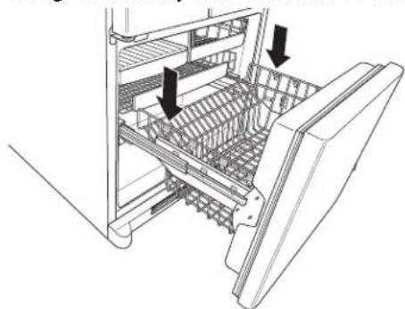 GE PDCF1NBWWW - ② REEMPLACE LA CANASTA DEL CONGELADOR - 1