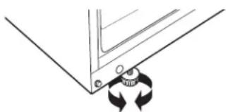 GE PDCF1NBWWW - CÓMO ALINEAR LAS PUERTAS DOBLES - 1