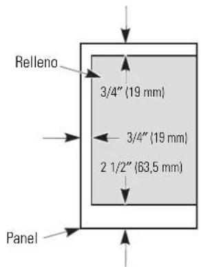 GE PDCF1NBWWW - Paneles de menos de 1/4" (6 mm) de grosor - 3