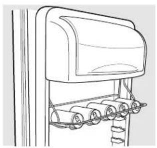 GE PSDS3YGXSS - To remove this type of shelf: - 1