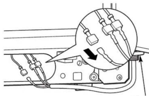 GE PSDS3YGXSS - ⑤ DESCONECTE LOS CONECTADORES ELÉCTRICOS (en algunos modelos) - 1