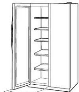 GE PSDS3YGXSS - REMOVE THE FREEZER DOOR - 3