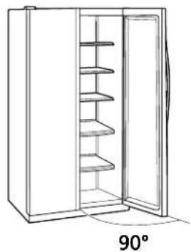 GE PSDS3YGXSS - REMOVE THE REFRIGERATOR DOOR (cont.) - 2