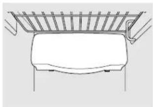 GE PSS26NGPBB - Compartimento del refrigerador—Luz superior. - 2