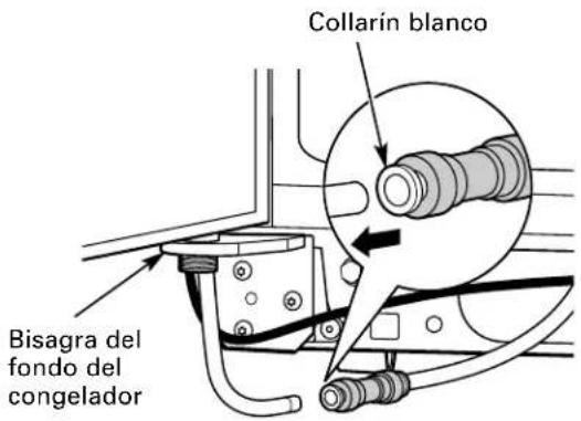 GE PSS26NGPBB - ③ DESCONECTE EL ACOPLAMIENTO DE AGUA (en algunos modelos) - 1