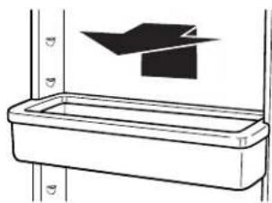KITCHENAID KBRA22KRWH - To Remove and Replace the Bins: - 1