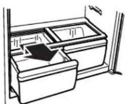 KITCHENAID KBRA22KRWH - To Remove and Replace the Crisper(s): - 1