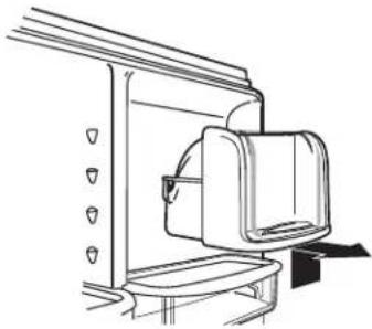 KITCHENAID KBRA22KRWH - To Remove and Replace the Utility Compartment: - 1