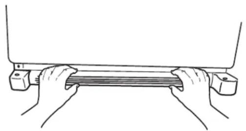 KITCHENAID KBRA22KRWH - Replace the Base Grille - 1