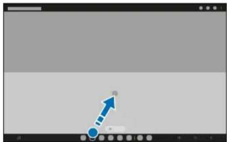 SAMSUNG Galaxy Tab A7 Lite - Ouvrir des applications depuis la barre des tâches - 1