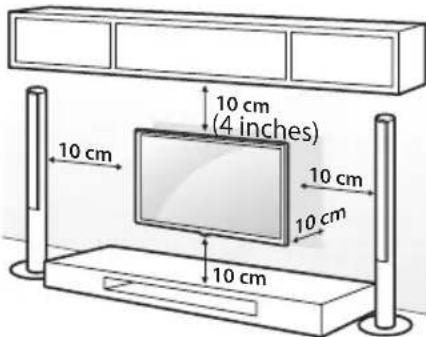 LG 50US340C0UD - Mounting on a Wall - 1