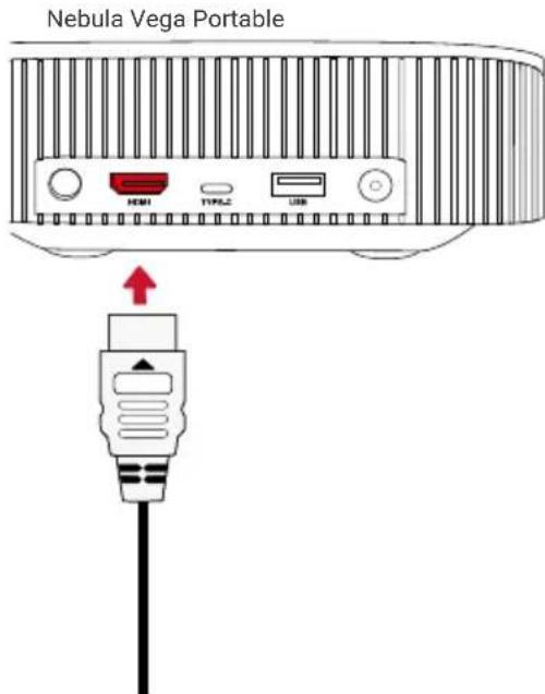 NEBULA Vega Portable - Lecture à partir des dispositifs de lecture HDMI - 2