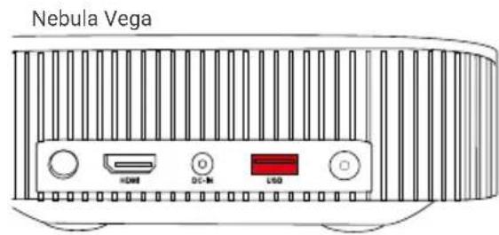 NEBULA Vega Portable - Reproduccion desde una unidad USB - 1