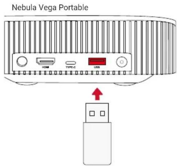 NEBULA Vega Portable - Wiedergabe über ein USB-Laufwerk - 2