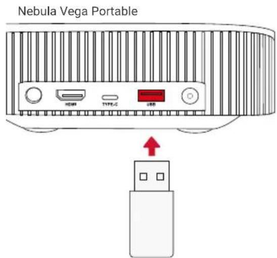 NEBULA Vega Portable - Afspelen vanaf een USB-stick - 2