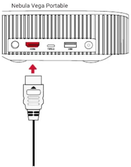 NEBULA Vega Portable - Reproduccion desdedispositivosHDMI - 2