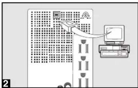 Tripp Lite BC Personal 450 - Plug a computer, monitor and/or other equipment into the UPS system. - 2