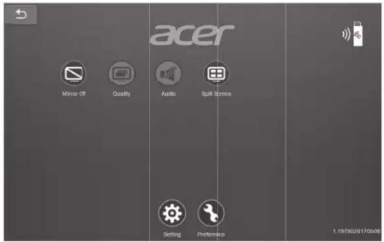 ACER S1386WHN - Acer eDisplayPro: Interface e funcionalidades - 2