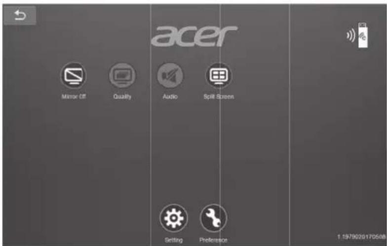 ACER S1386WHN - Acer eDisplayPro: Interfaccia e funzioni - 2